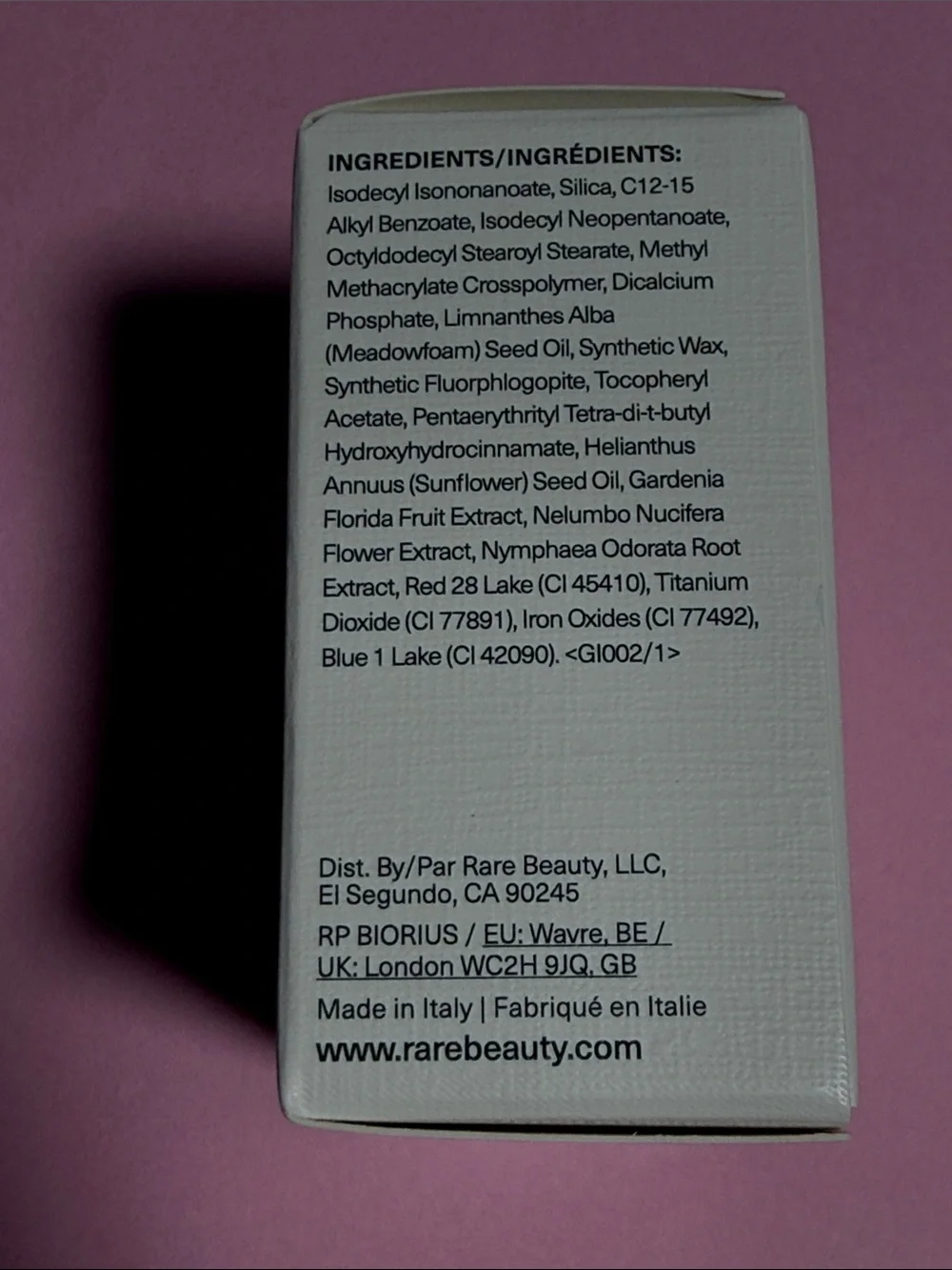 Rare Beauty glow lightweight soft